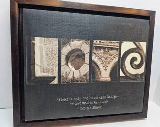 Love "There is only one happiness in life - to love and to be loves" - George Sand