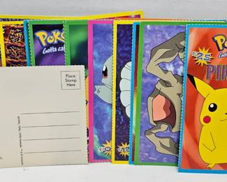 Set of Pokemon Postcards 