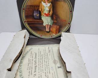 Norman Rockwell Collector's Plate