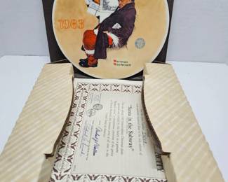 Norman Rockwell Collector's Plate