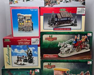 Assorted Lemax & Coventry Cove Figurines