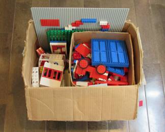 Lots and lots of lego. With builder-base 