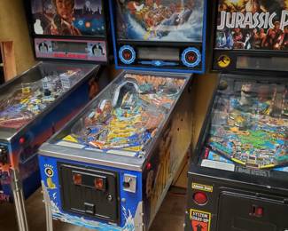 White Water pinball machine, 1993, Williams, Whitewater