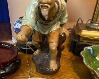 Vintage japanese fisherman 