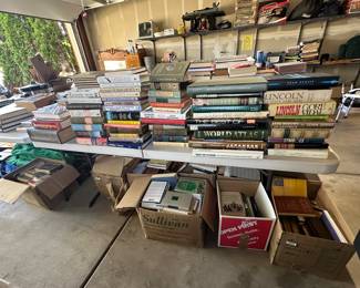 Lots and lots of books!