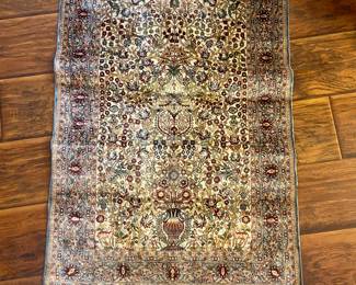 Handmade silk tapestry