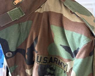 U.S. Army camouflage jacket 