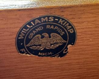 BUY IT NOW!$350. Williams Kimp - English Bowfront Mahogany Dresser  