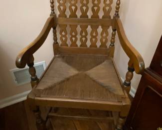 BUY IT NOW! $100 each Gothic style chairs by Danersk; (6 available, 4 armless, 2 arm chairs) 