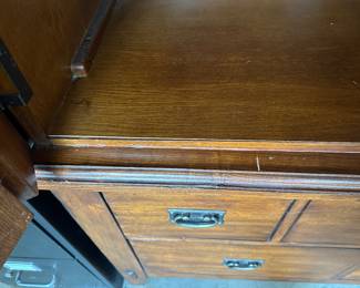 BUY IT NOW!$100 Solid Wood Media Cabinet