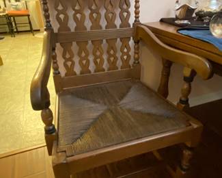 BUY IT NOW! $100 each Gothic style chairs by Danersk; (6 available, 4 armless, 2 arm chairs) 