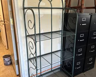 Iron Bakers Rack 