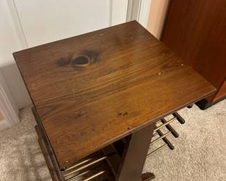 Vintage magazine rack