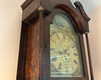 BUY IT NOW!$800 Antique Longcase Nayler Leeds Grandfather Clock