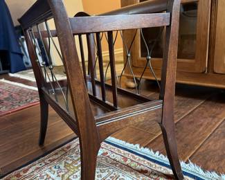 Vintage magazine rack