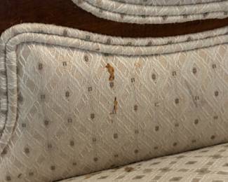 BUY IT NOW!$80. Vintage upholstered arm chair (as is)