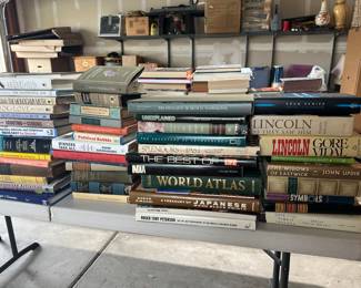 Lots and lots of books!