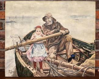 55 Cameron The Helping Hand Emile Renouf 1881 Repromin