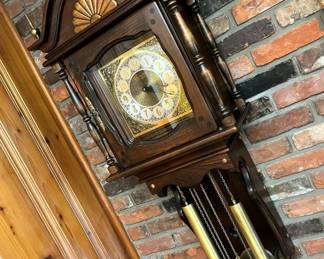 55 New England Clock Grandfather Wall Clockmin