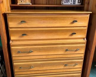 55 Kling Maple 5Drawer Highgboymin