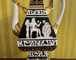 55 Vintage Egyptian Revival Art Ceramicmin