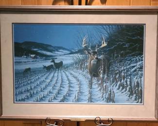 Michael Sieve Wait Til Dark Signed LE Print