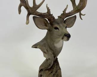 Joe Slockbower Mill Creek Mule Deer Sculpture