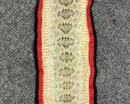 Rattlesnake Skin Mounted on Felt Backer