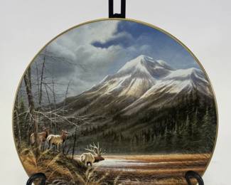 1990 Terry Redlin "The Masters Domain" Art Plate