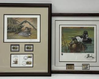 2 Signed Waterfowl Stamp Prints