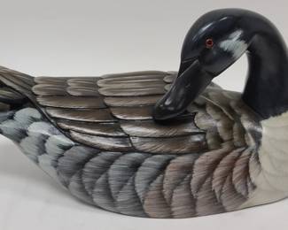 Handpainted Wood Duck Decoy