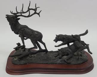 1986 D. Edwards Overanxious Pursuit Legends Bronze