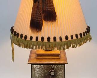 The Wildlife Collection Quail Taxidermy Lamp