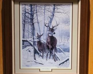 1989 Signed LE Print "Shattered Silence" - Denault