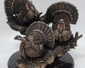 "Strut Parade" Resin Sculpture by Marc Pierce