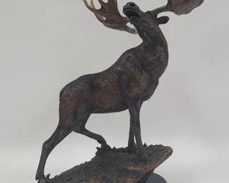 Marc Pierce Wild & Noble Composite Moose Sculpture