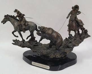 Steve Miller When Cowboys Take a Dare Sculpture