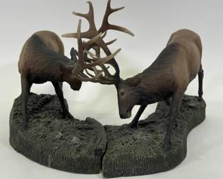 Rudl Mergleman The Fall Games Metal Sculpture