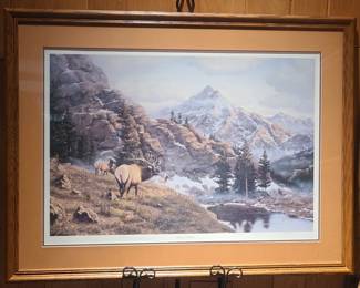 "Wilderness Challenge" Signed LE Print by Kelley