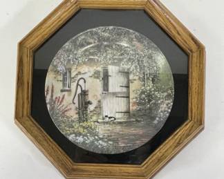 W.S. George Fine China Ceramic Wall Art Plate