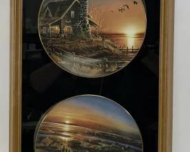 Terry Redlin Numbered Ceramic Wall Art Plates