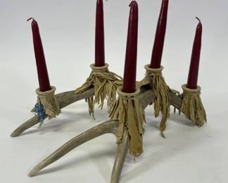 Antler Centerpiece Candle Holder