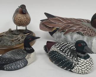 Duck Figures, Ceramics, and Cabela's Decoy
