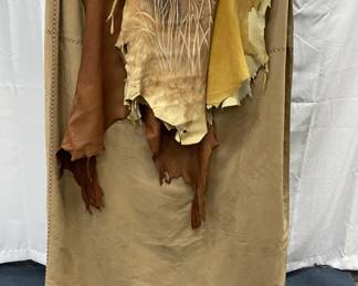 Animal Skins and Faux Suede Duvet Cover