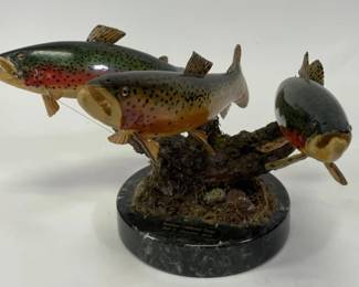 "Rainbow Cutthroat Trout" by Bill O Saunders M.D.