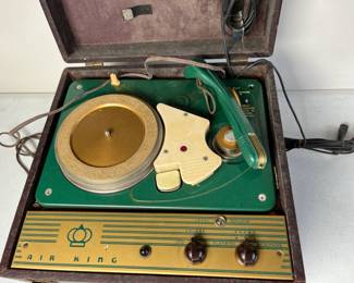 Air King record player with tape player? possible recording device