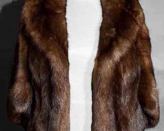 Bullocks Vintage Fur Stole Jacket
