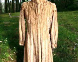 Full Length Autumn Haze Mink Coat