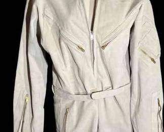 Interesting Suede Flight or Jump Suit