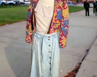 BIS Jacket, Liz Wear Skirt Unsigned Sweater